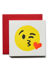 Kissy Emoji Tiny Card