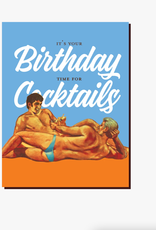 Birthday Cocktails Greeting Card