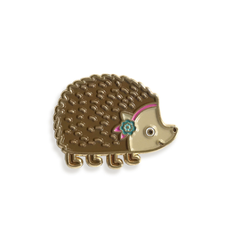 Hedgehog Enamel Pin
