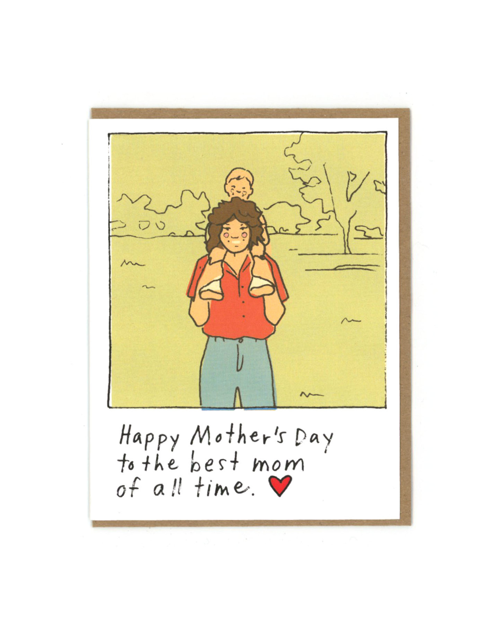 Happy Mother's Day To The Best Mom Of All Time Greeting Card