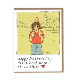 Happy Mother's Day To The Best Mom Of All Time Greeting Card