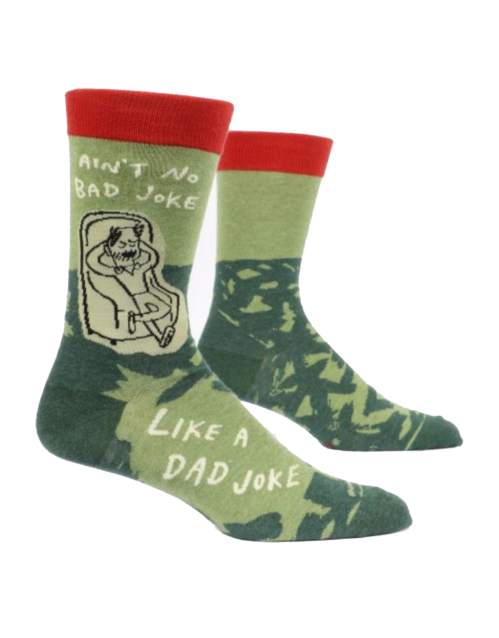 Ain't No Bad Joke Like A Dad Joke Men's Crew Socks