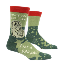 Ain't No Bad Joke Like A Dad Joke Men's Crew Socks