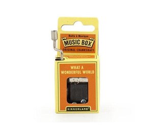 What A Wonderful World Music Box - Home