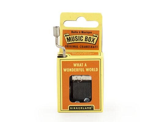 What A Wonderful World Music Box - Home