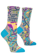 I Love My Asshole Kids Women's Crew Socks