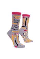 I'm a Nerd Pencils Women's Crew Socks*