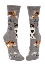 People I Love: Cat Women's Crew Socks