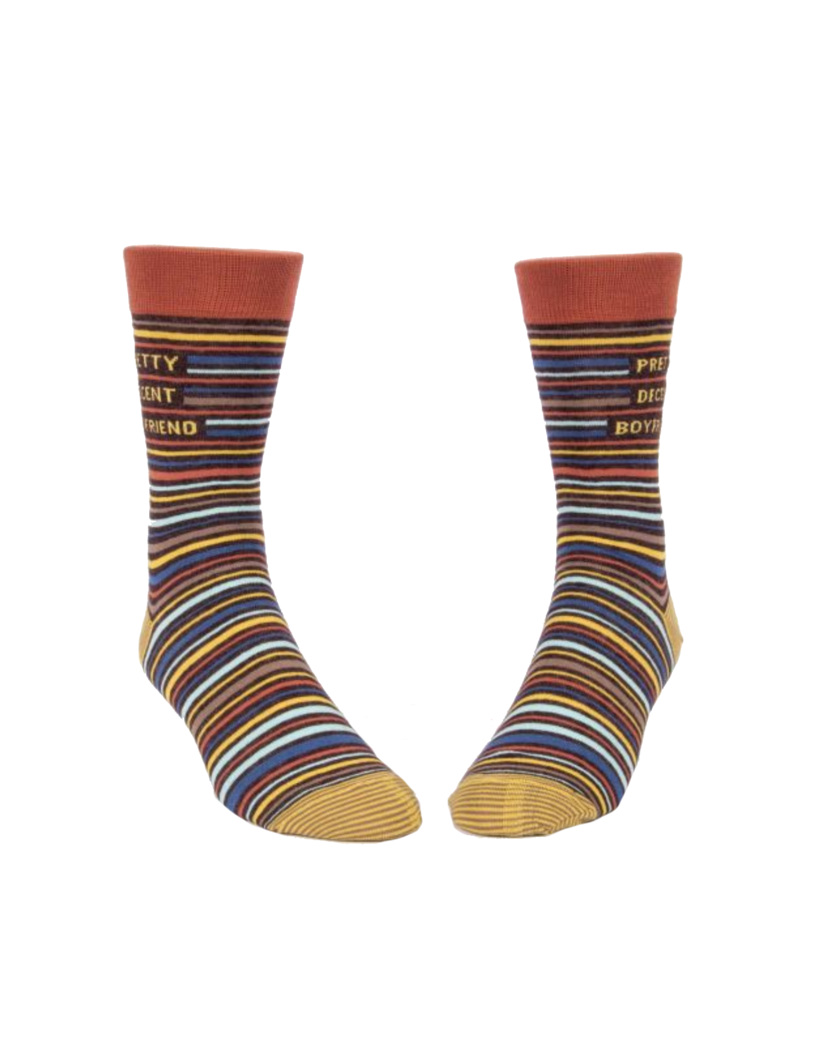 Pretty Decent Boyfriend Men's Crew Socks