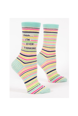Shhh... I'm Overthinking Women's Crew Socks