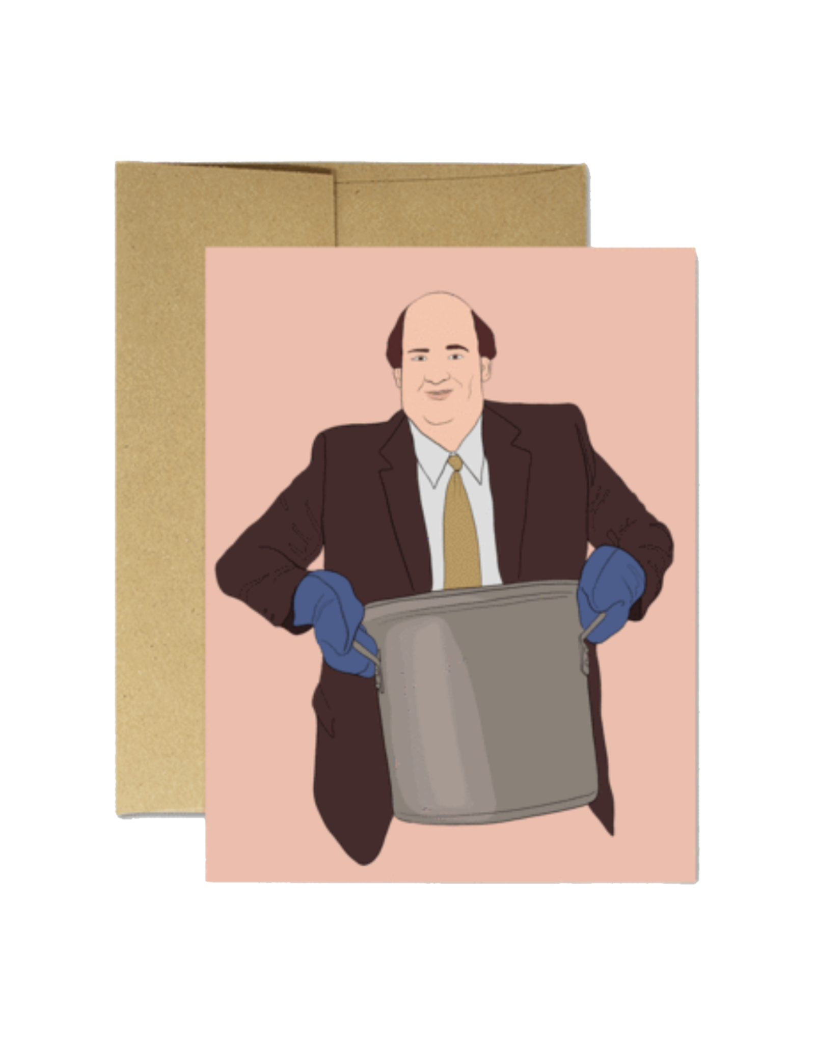 Kevin Chili (The Office) Greeting Card