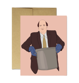 Kevin Chili (The Office) Greeting Card