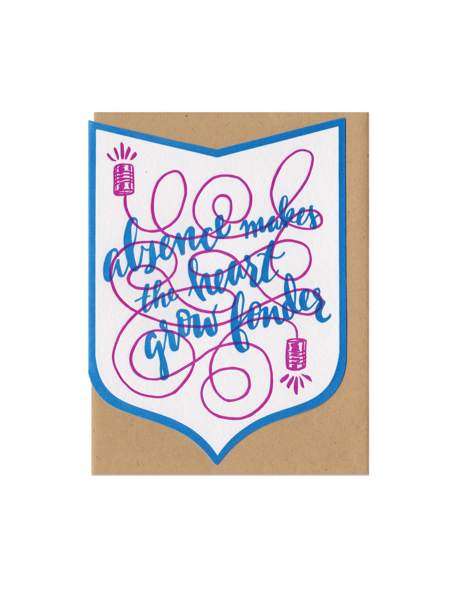 Absence Makes the Heart Grow Fonder Greeting Card