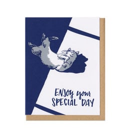 Enjoy Your Special Day Greeting Card