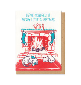 Merry Little Christmas Greeting Card