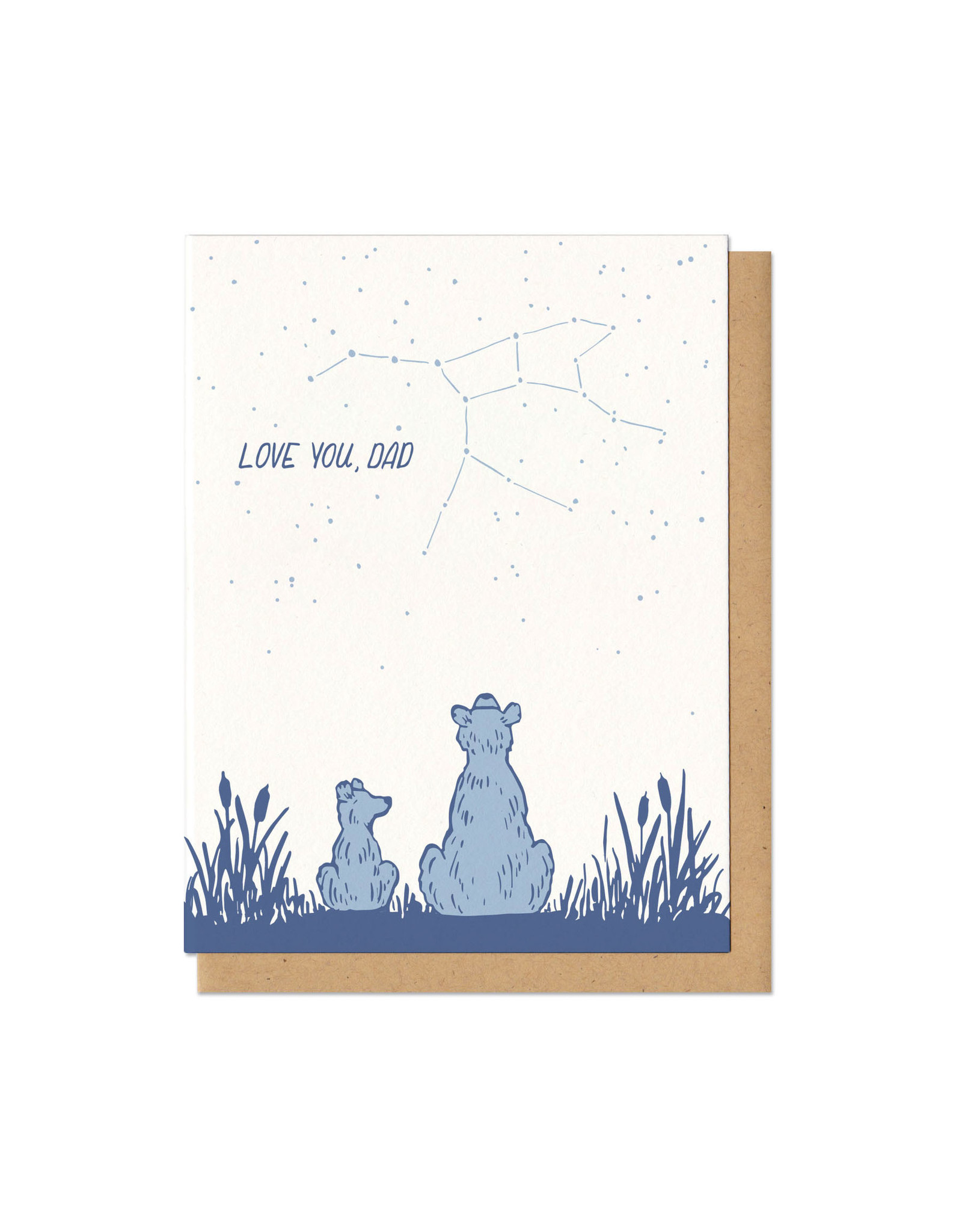 Love You Dad Bears Greeting Card