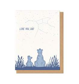 Love You Dad Bears Greeting Card