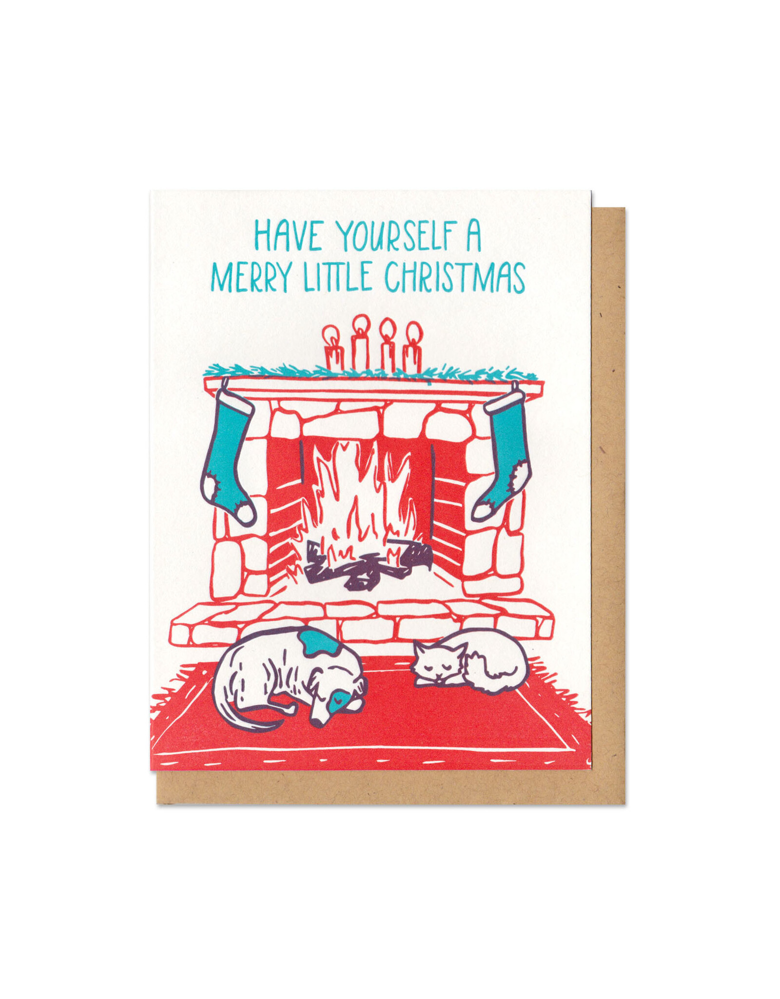 Merry Little Christmas Card Boxed Set of 6