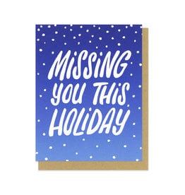 Missing You This Holiday Greeting Card Boxed Set of 6