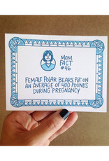 Mom Fact #46 Polar Bears Greeting Card