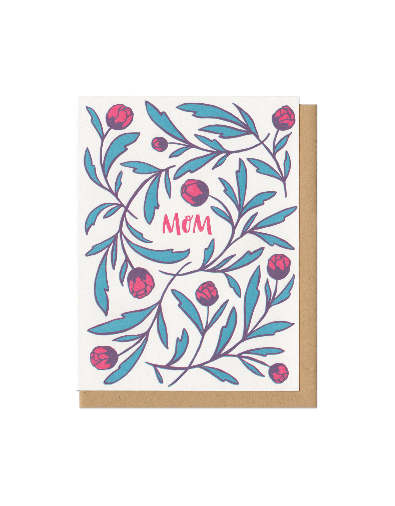 Mom Flowers Greeting Card