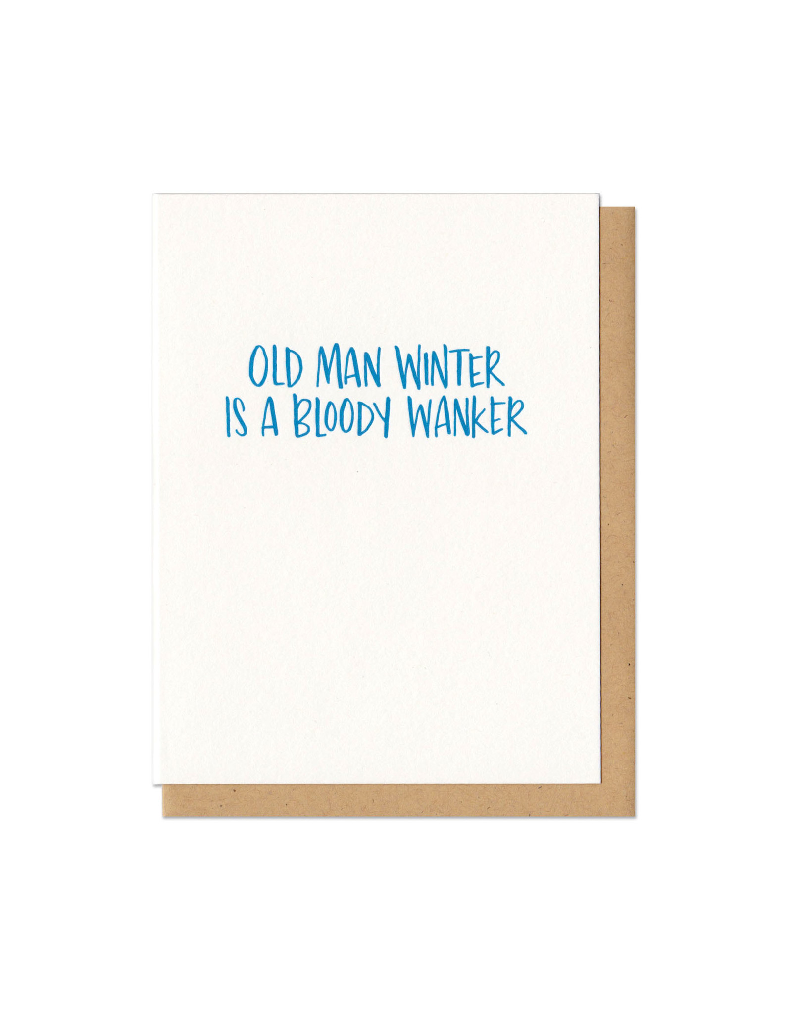 Old Man Winter Greeting Card