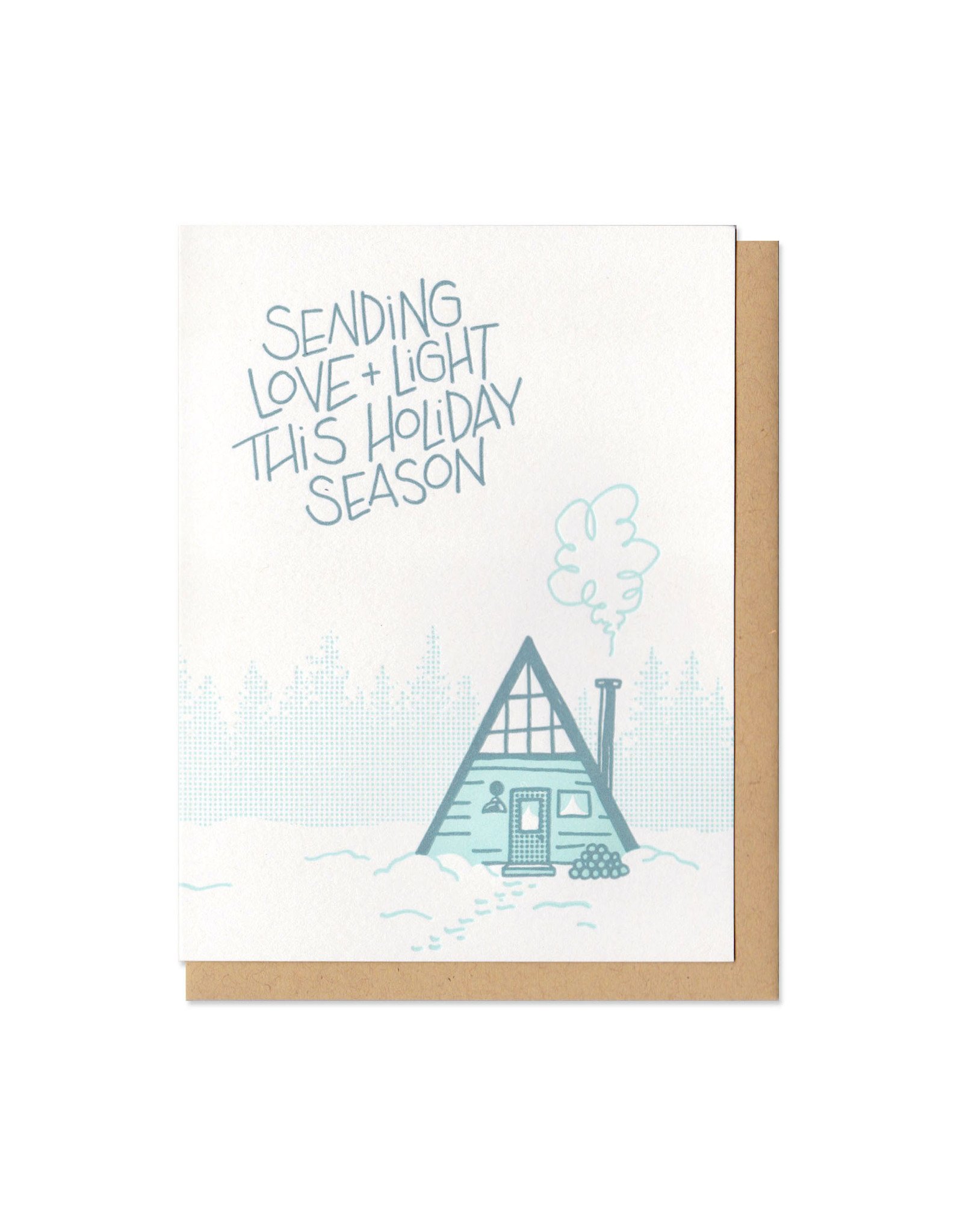 Love & Light A-Frame Greeting Card Box Set of 6