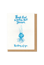 Thank God Winter's Not Forever Greeting Card Boxed Set of 6