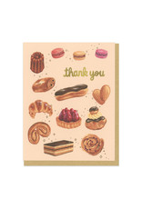 Thank You Pastries Greeting Card