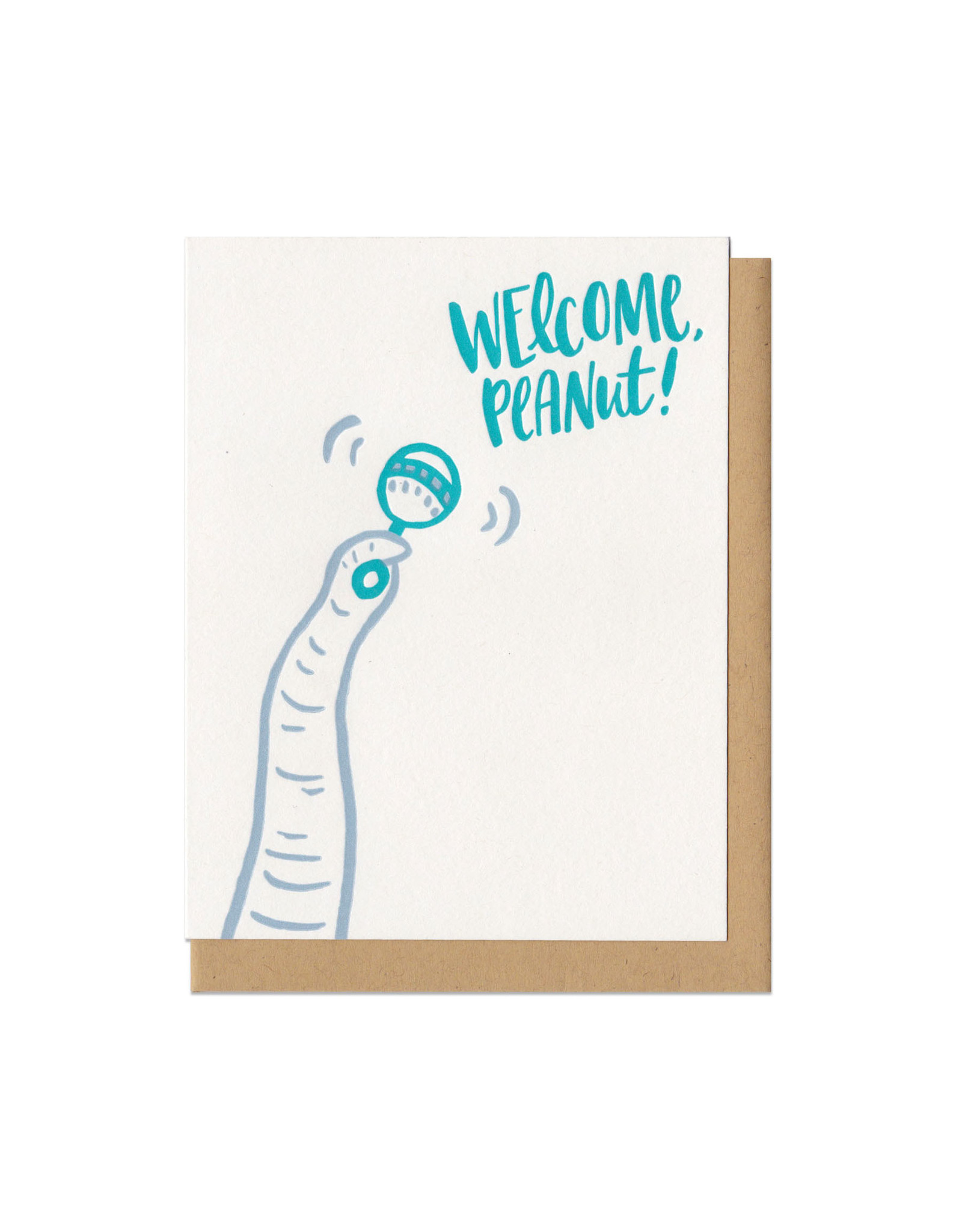 Welcome Peanut! Greeting Card