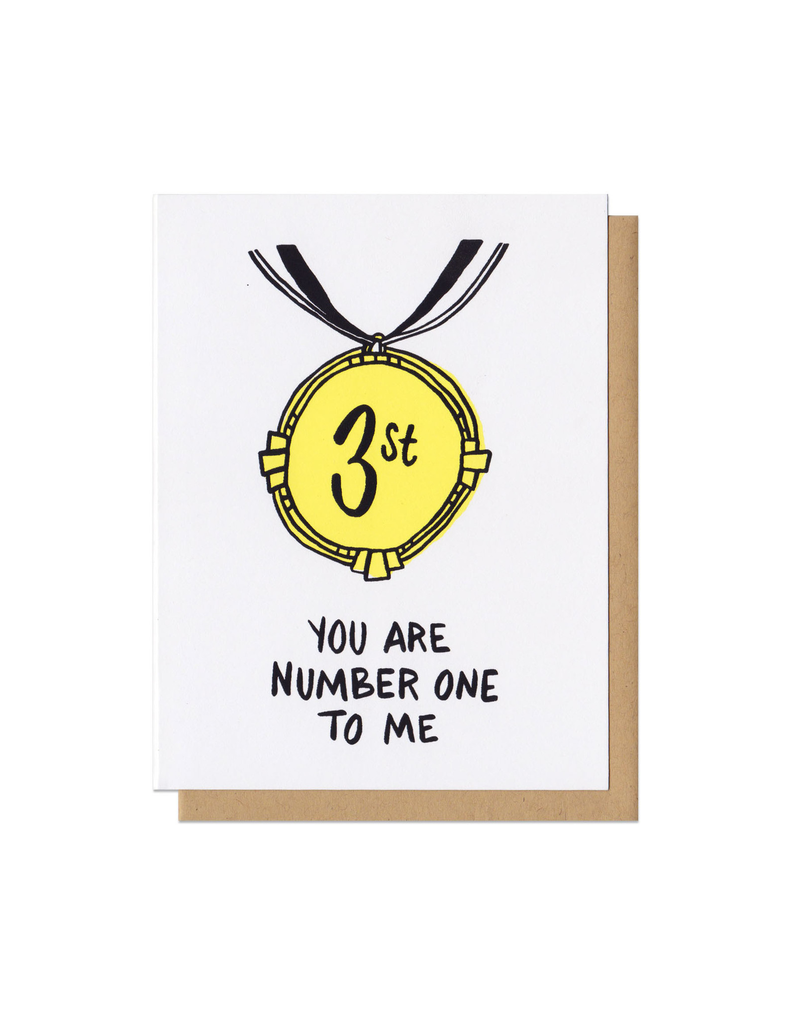 You Are Number One to Me 3st Greeting Card