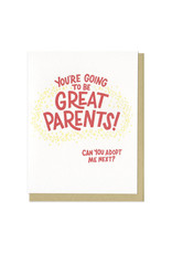 You're Going to Be Great Parents Greeting Card