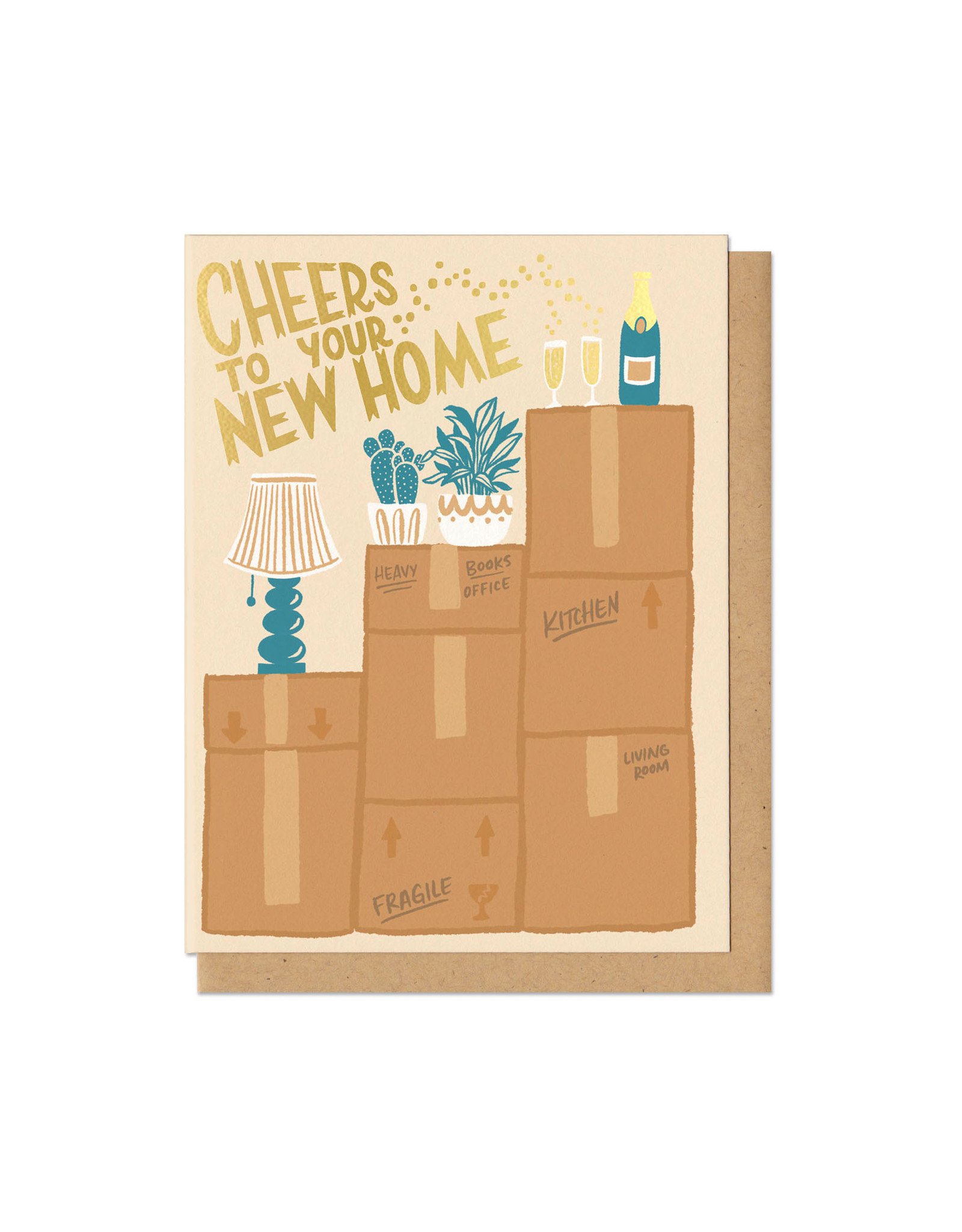 Cheers to Your New Home Greeting Card