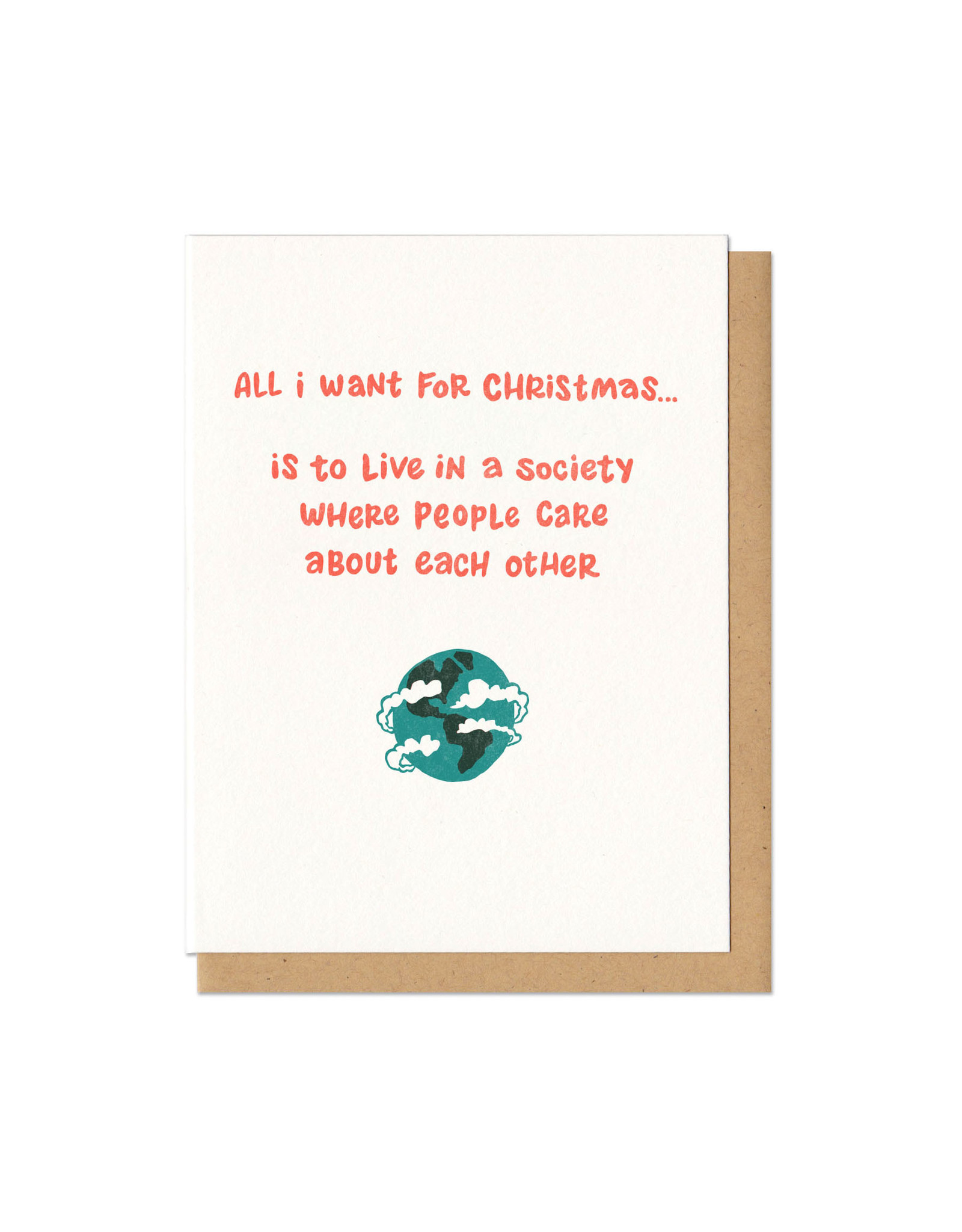 All I Want For Christmas Greeting Card