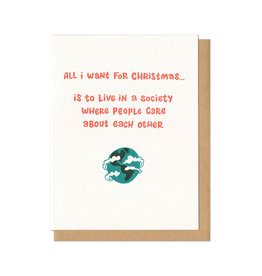 All I Want For Christmas Card Boxed Set of 6