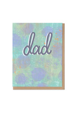 Colorful Classics Dad Greeting Card