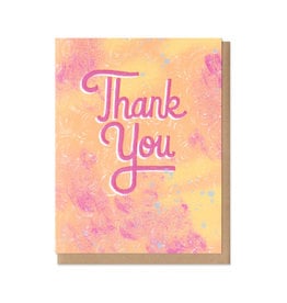 Colorful Classics Thank You Greeting Card