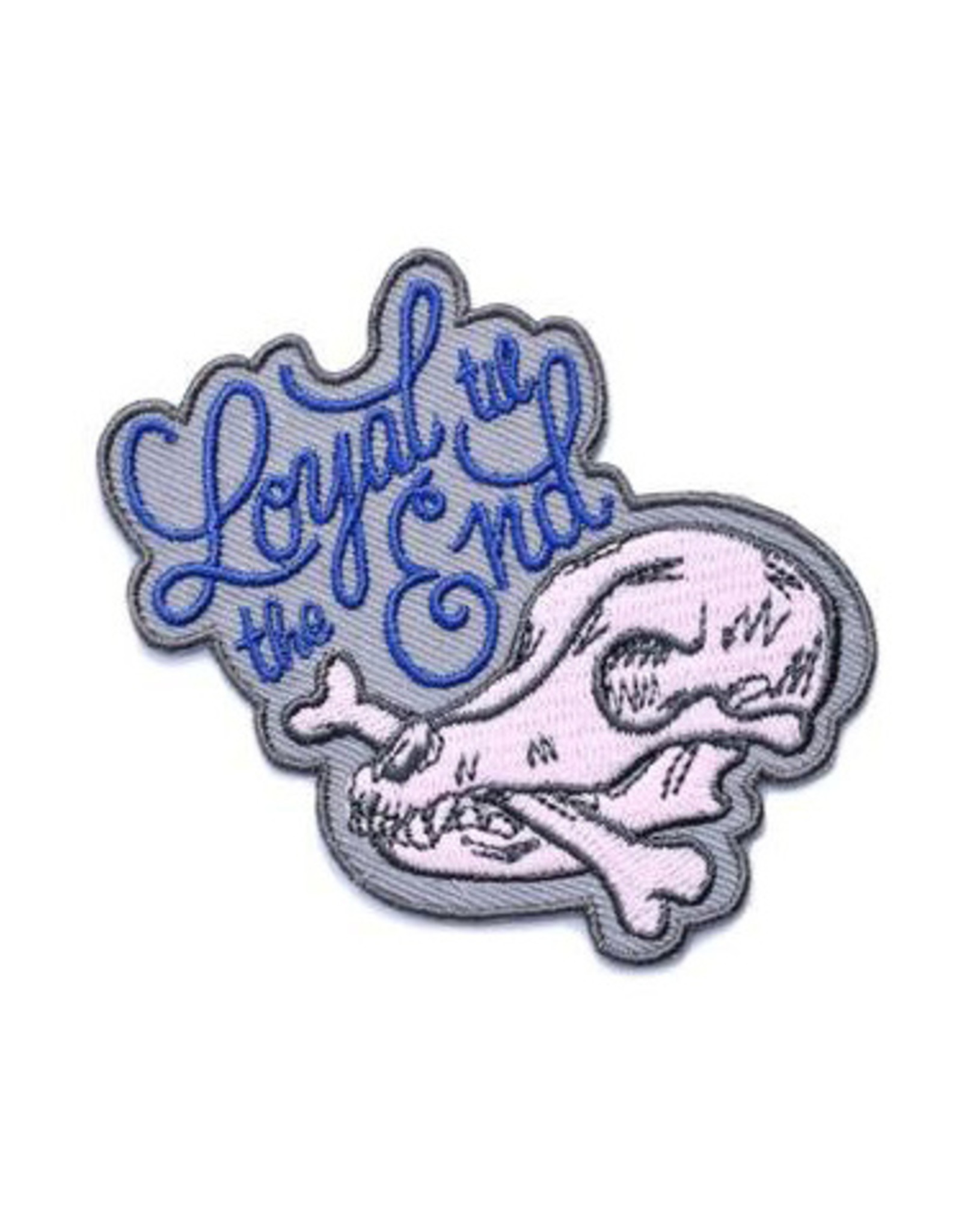 Loyal Til The End Dog Patch (glow in the dark!)