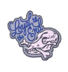 Loyal Til The End Dog Patch (glow in the dark!)