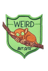 Tarsier "Weird But Cute" Patch