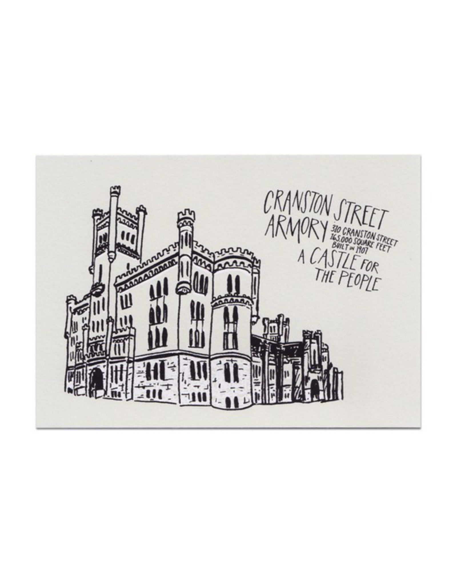 Cranston Street Armory Print