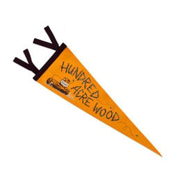 Hundred Acre Wood Pennant