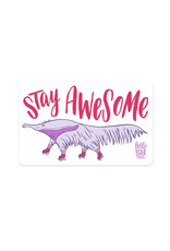 Stay Awesome Anteater Bumper Sticker