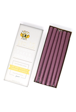 Mauve Taper Candle