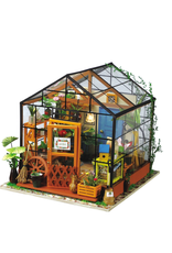 DIY Miniature House Kit : Cathy's Flower House