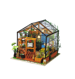 DIY Miniature House Kit : Cathy's Flower House
