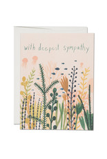 With Deepest Sympathy Underwater Greeting Card