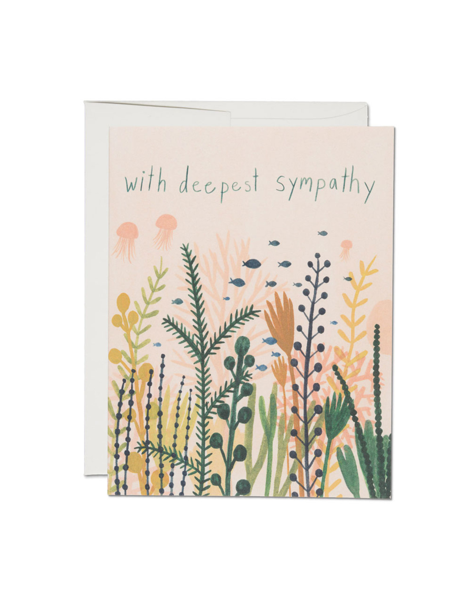 With Deepest Sympathy Underwater Greeting Card