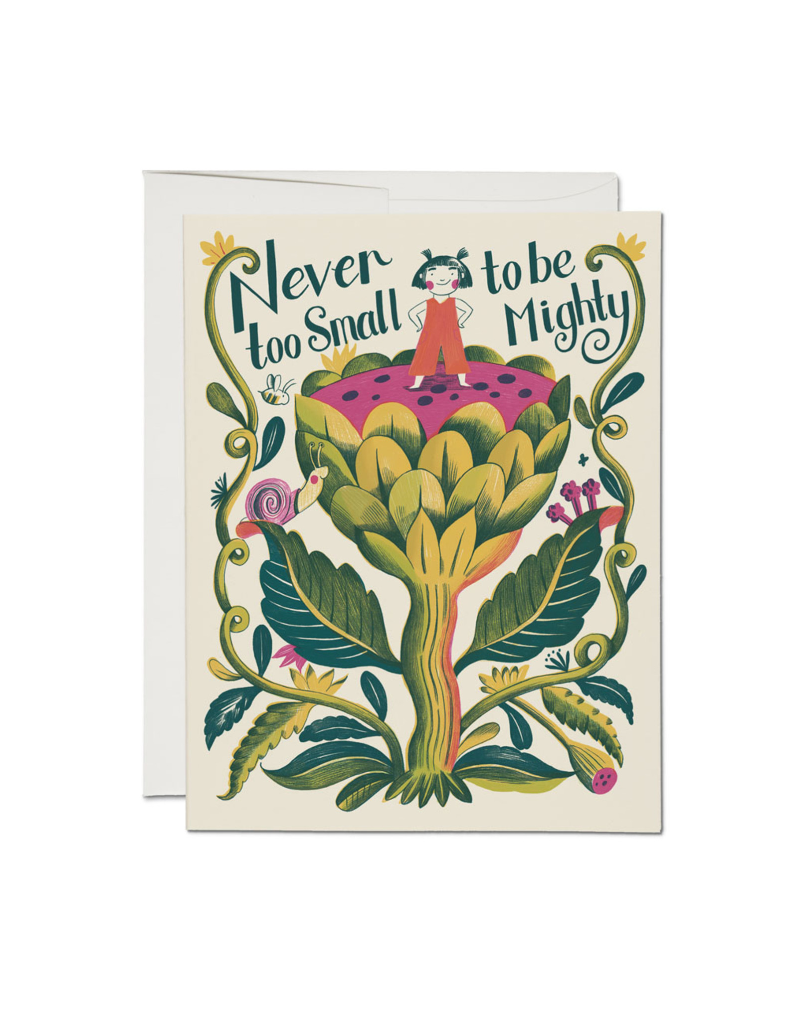 Never Too Small to be Mighty Greeting Card