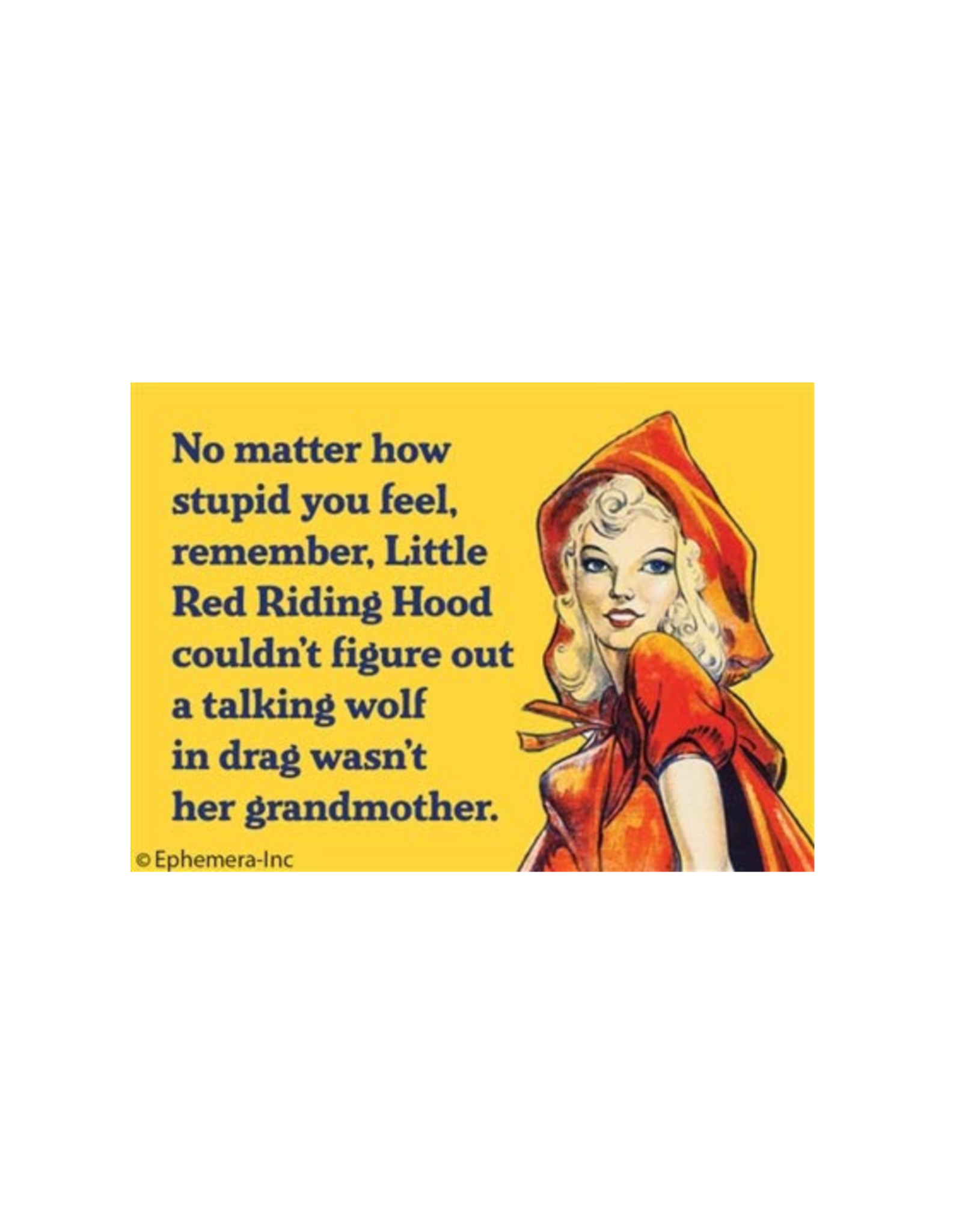 Little Red Riding Hood Magnet